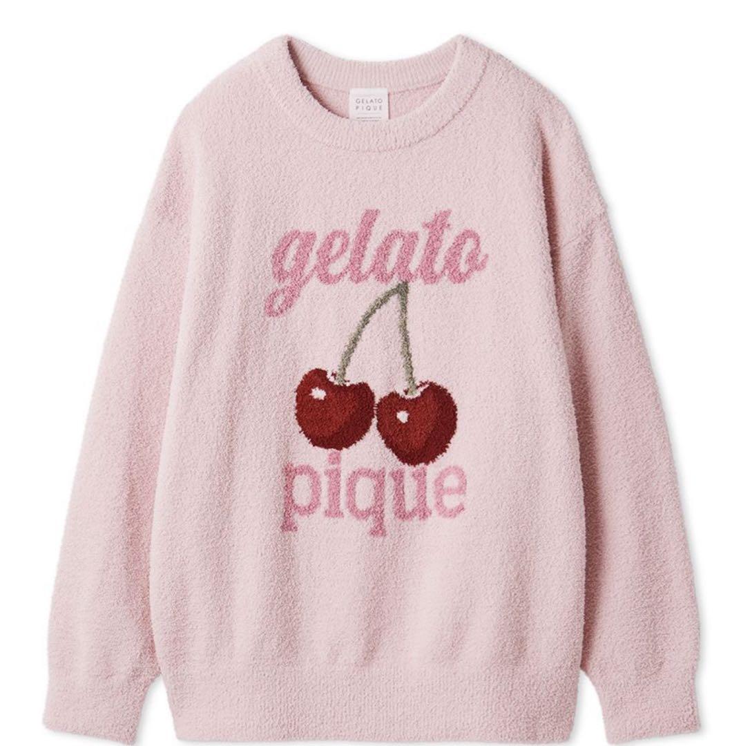 【新品】べビモコチェリージャガードプルオーバー&ショートパンツセット