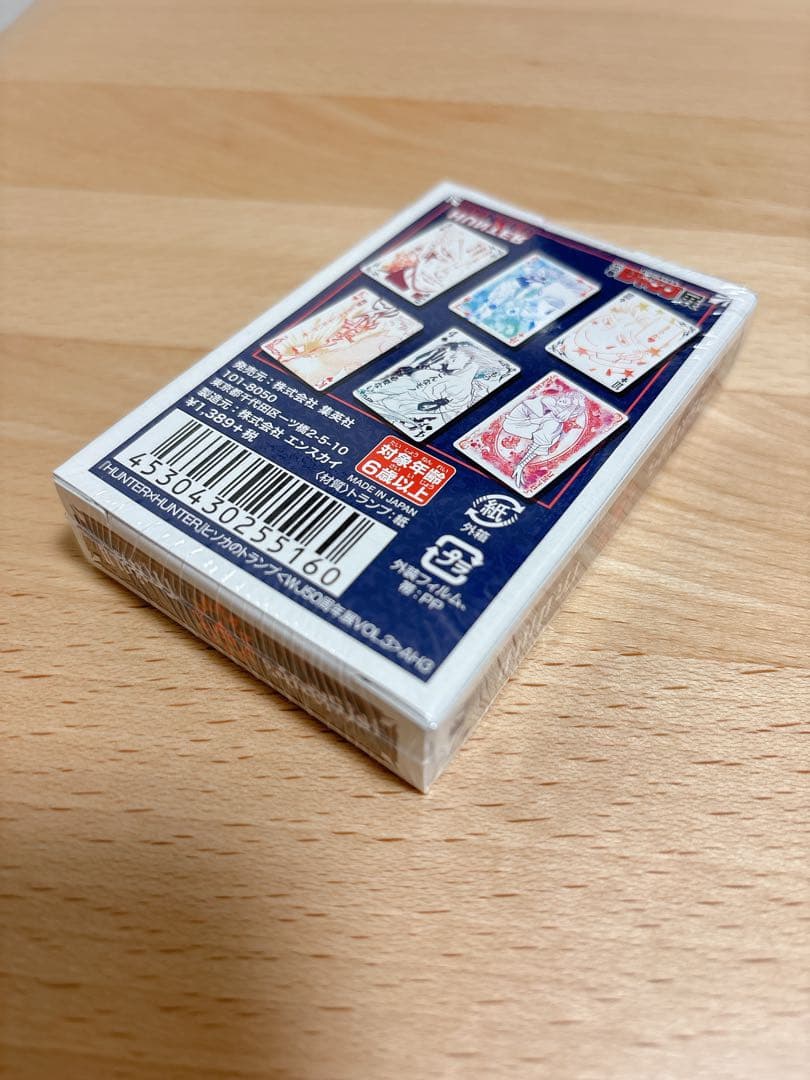 【新品】 ジャンプ展 ヒソカのトランプ HUNTER×HUNTER