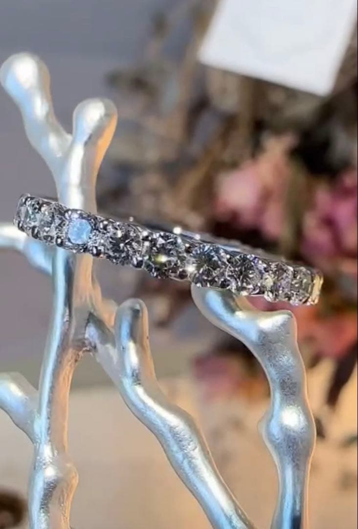 ダイヤフルエタニティリング　　あきら宝石