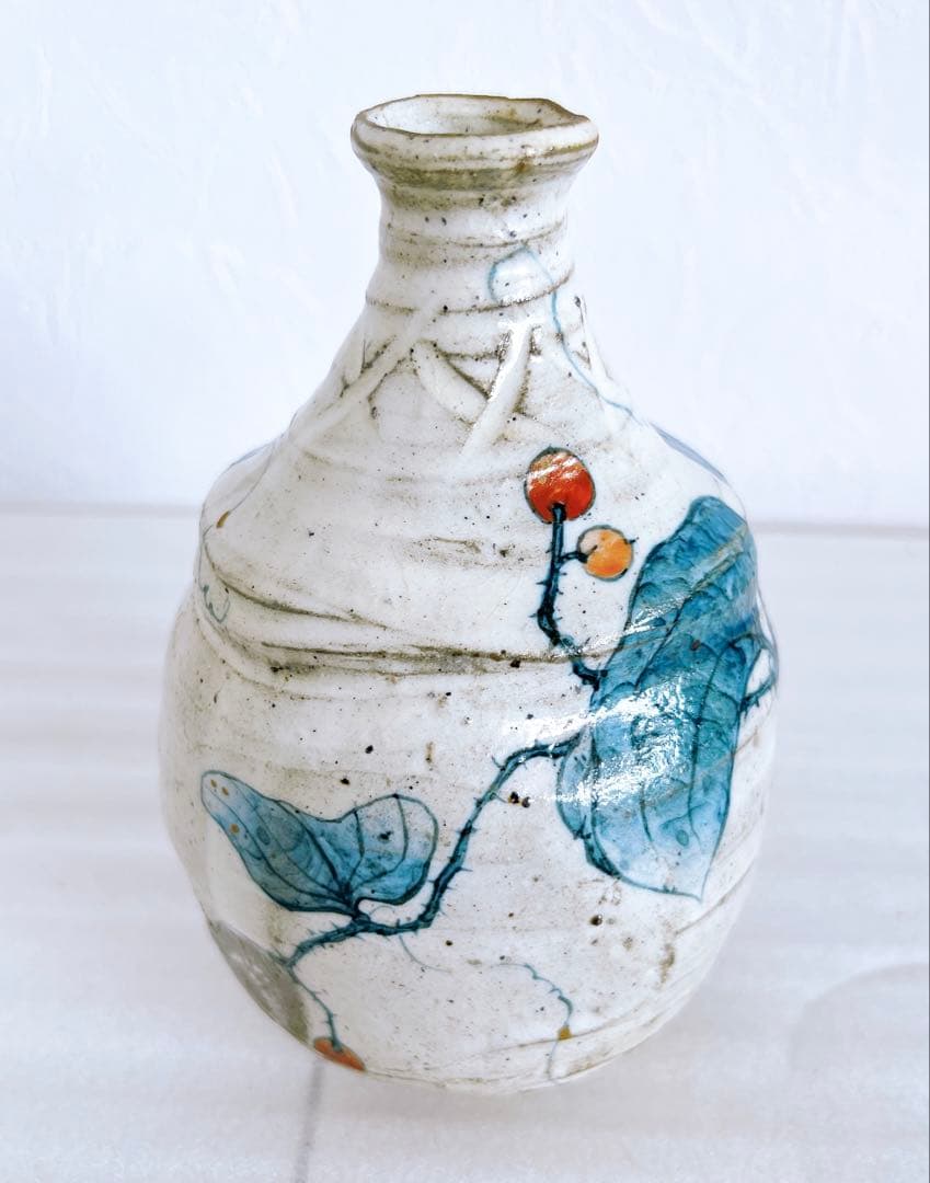 池田省吾　粉引山帰来徳利　粉引　酒器　徳利　ぐい呑　酒碗　新品未使用　本物保証