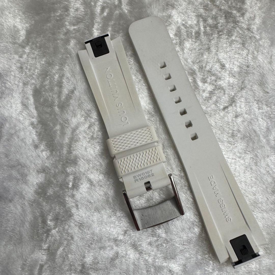 LOUIS VUITTON ダミエ ホワイトラバーベルト