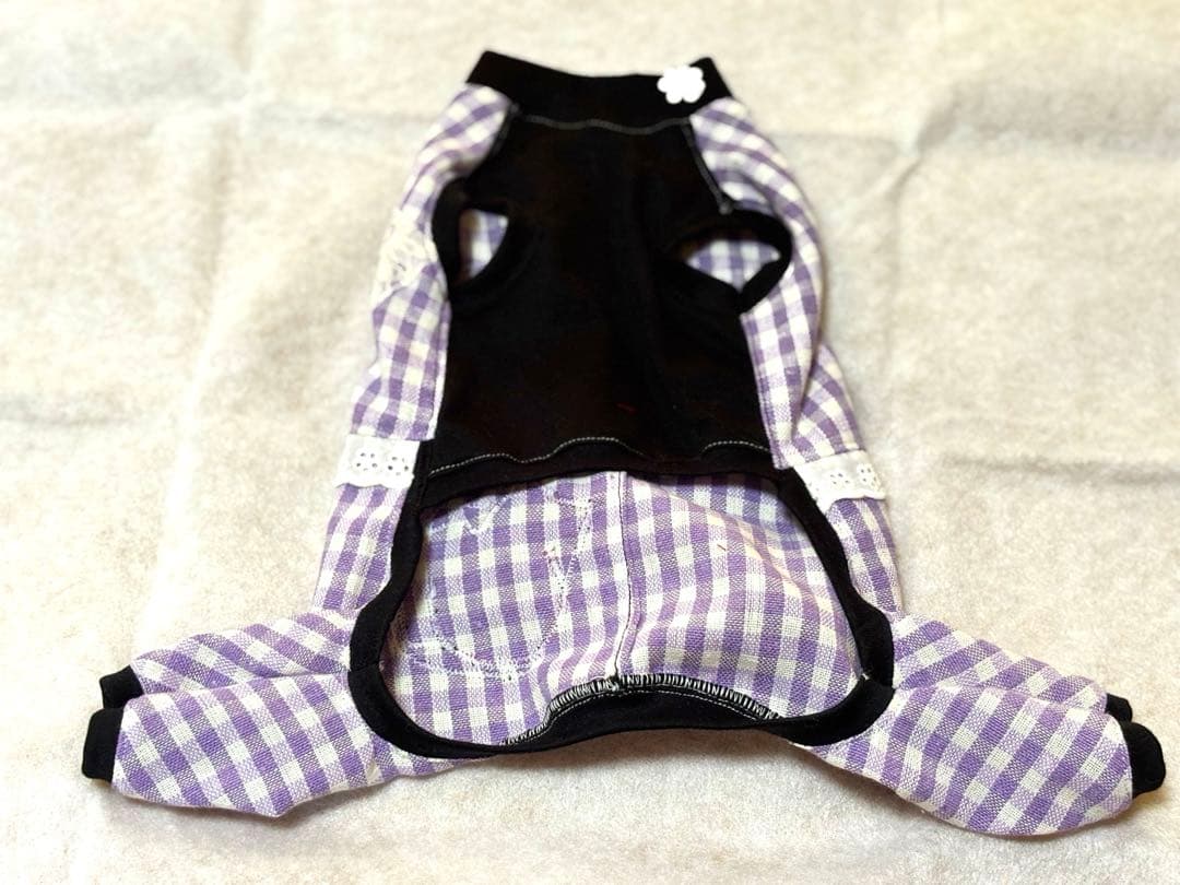 ハンドメイド犬服　つなぎ　ロンパース　SSまとめて　新作　男の子用　3点セット