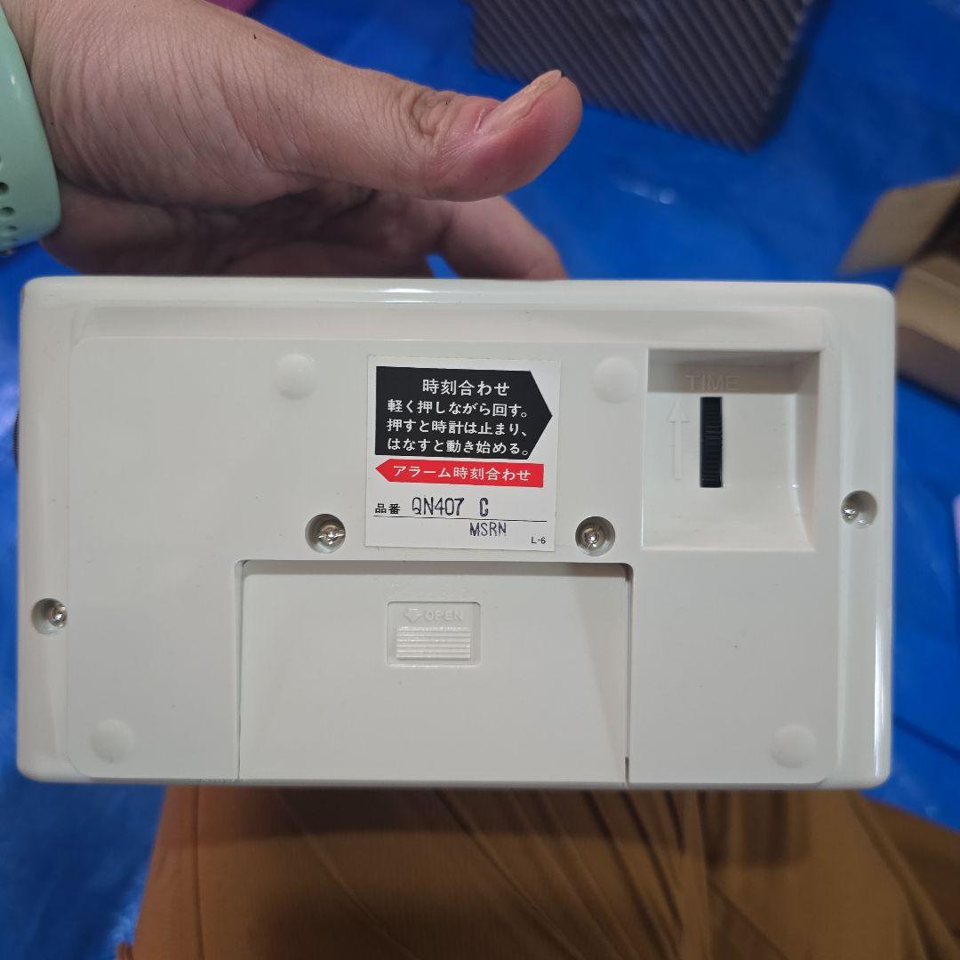 SEIKO QN407C パタパタ時計 新品