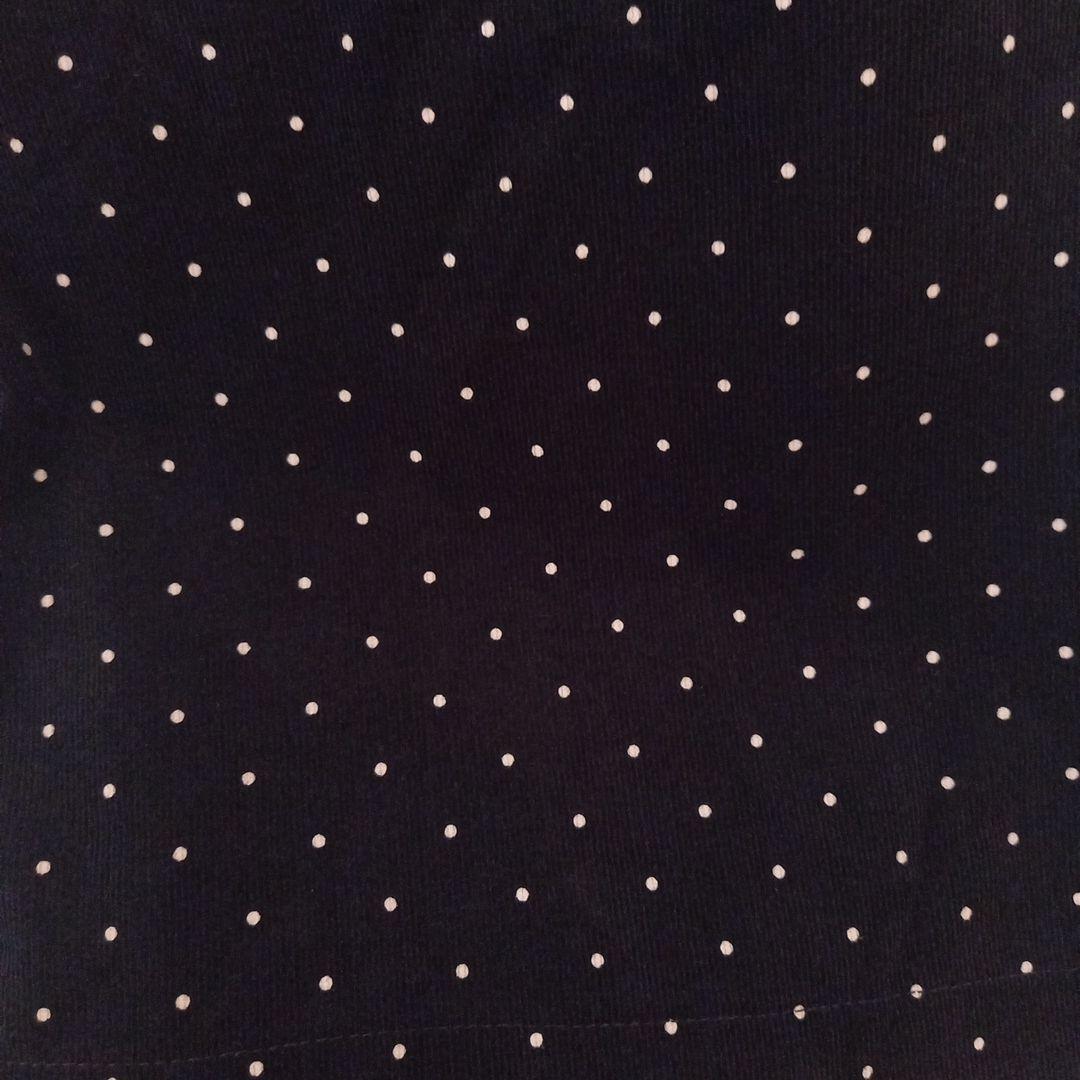 かぐれ　ドットコーデュロイワイドパンツ