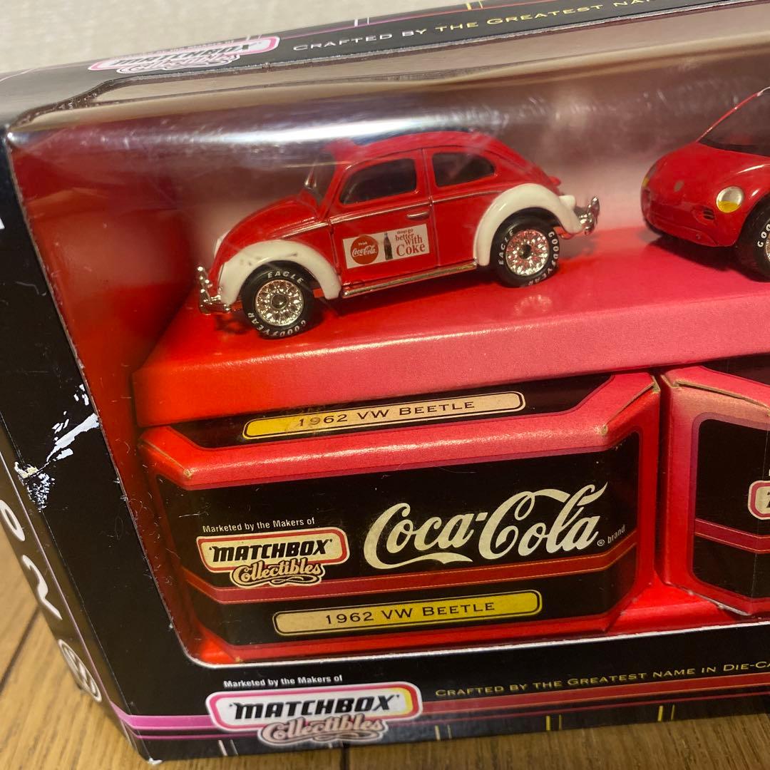フォルクスワーゲン Matchbox コカコーラ VW Beetleセット