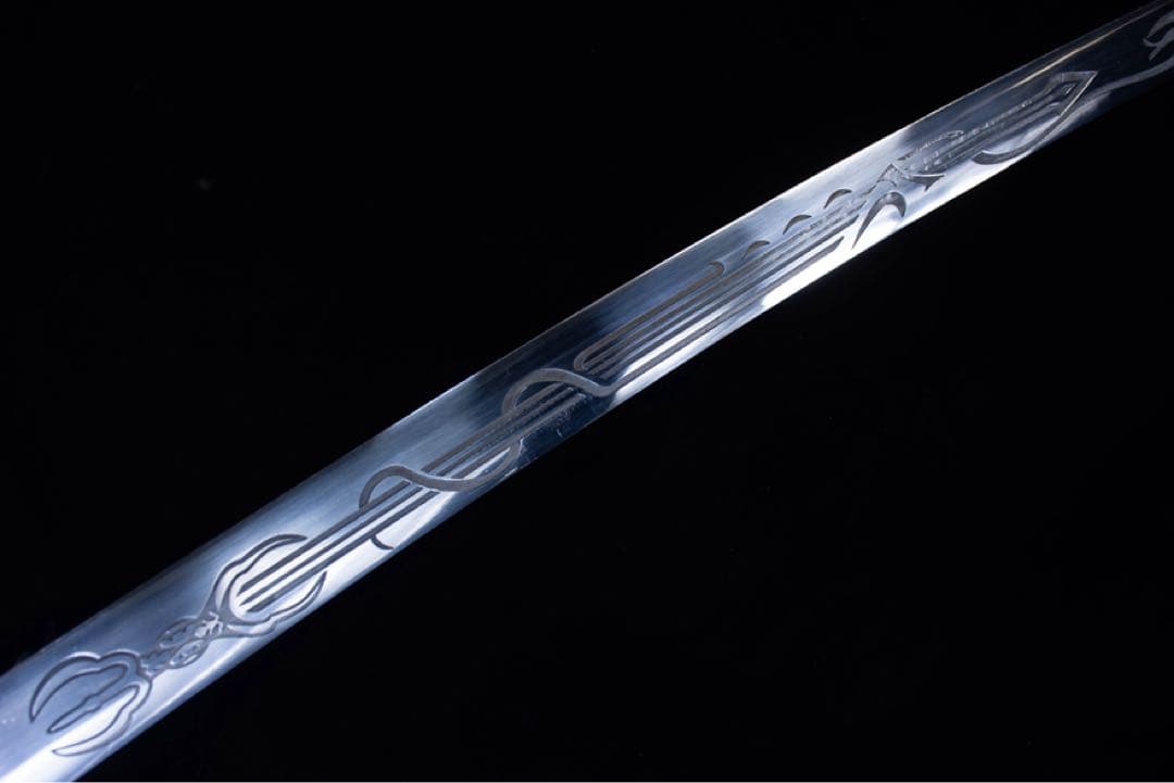 斬竜-高性能マンガン鋼 模造刀 居合刀 武士道 武具 漢剣 唐刀 手鍛造打