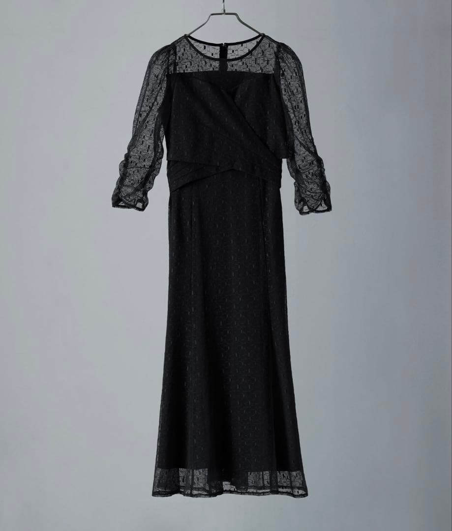 etoll. カシュクールデザインフレアドレス