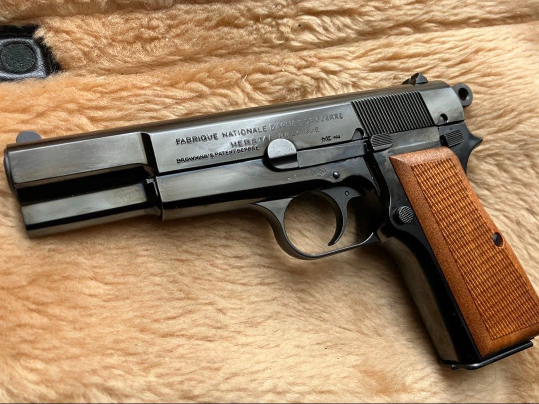 タナカABS樹脂製 ブローニングハイパワーM1935 スチールフィニッシュモデル