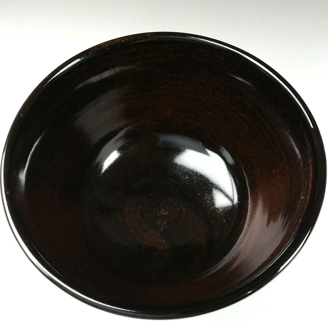 Ｔ１５５　茶碗　『膳所焼』『干支茶碗　平成壬午』『淡海ぜぜ陽炎園造』　共箱