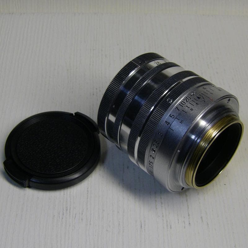 ライカＬマウント◎スーパーロッコール ５ｃｍ Ｆ２◎＃１４０