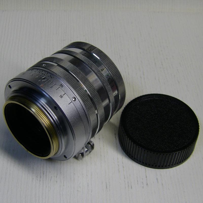 ライカＬマウント◎スーパーロッコール ５ｃｍ Ｆ２◎＃１４０