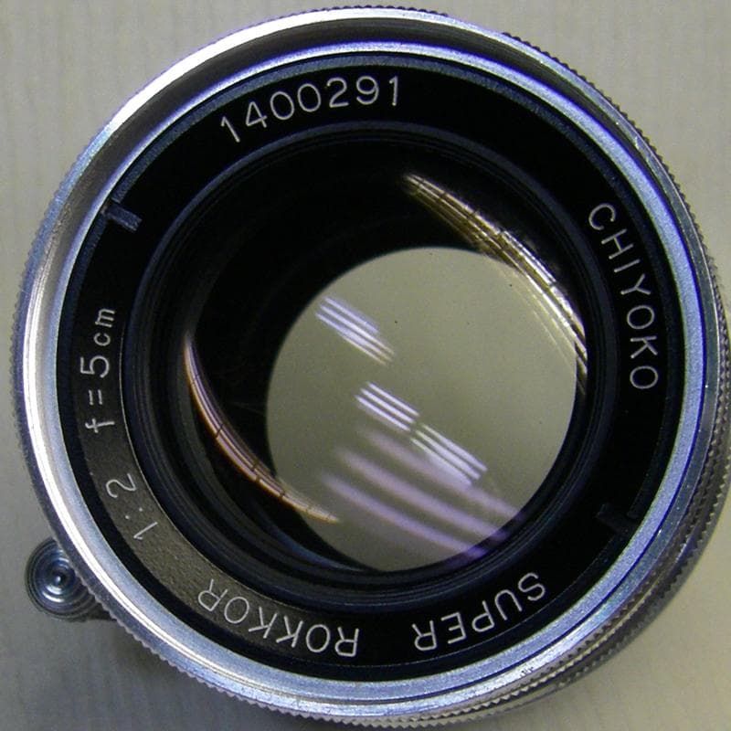 ライカＬマウント◎スーパーロッコール ５ｃｍ Ｆ２◎＃１４０