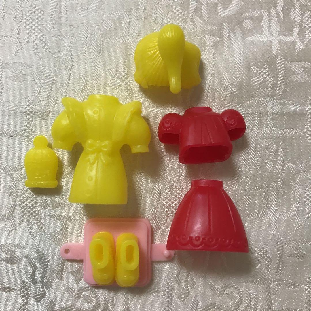 グリコおまけ　昭和　レトロ パピーちゃん(小鳥屋さん　ケーキ屋さん)