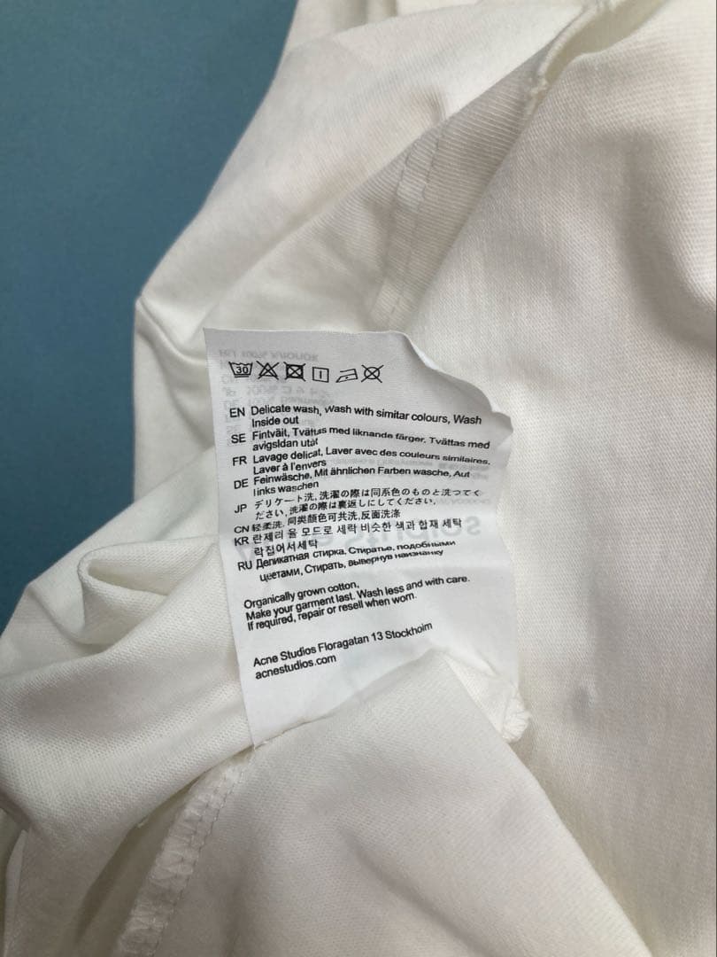 Acne Studios 1996 ロンT 白 M 美品