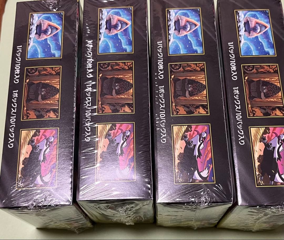 ポケモンカードMEGAハイクラスパック　ドリームex 4BOX シュリンク付き