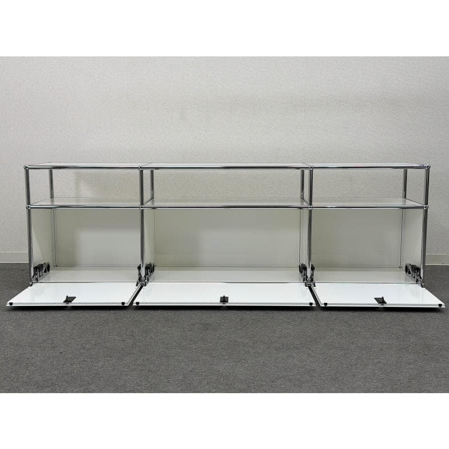 再入荷！正規品！ほぼ未使用品■USMハラー■サイドボード　テレビボード　ホワイト