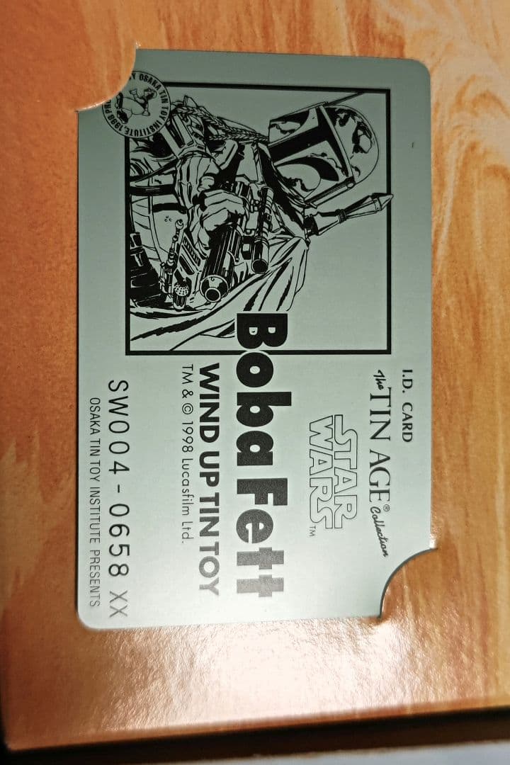 大阪ブリキ玩具　スターウォーズ　ボバ・フェット　ビンテージ　美品