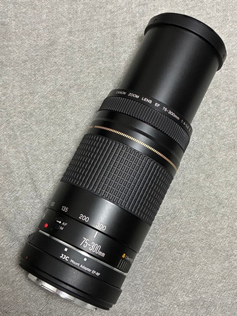 ⭐️美品⭐️Canon EFS 75-300 II & EF-EOS R アダプター