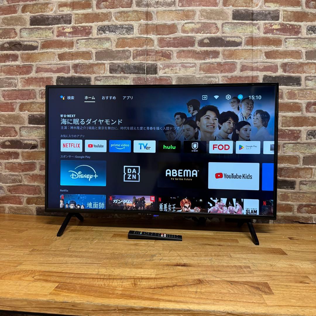 2022年製！42インチ チューナーレス スマートテレビ TSM-4202F2K