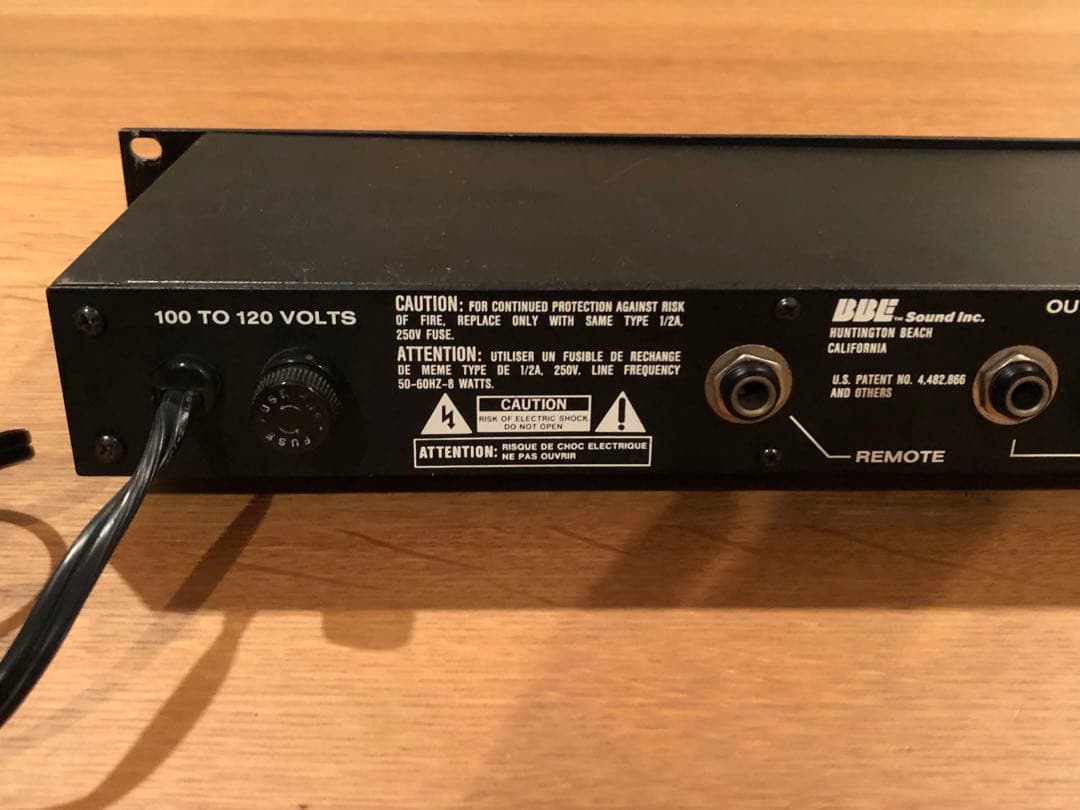 BBE Sonic Maximizer 422A 中古　チェック済み