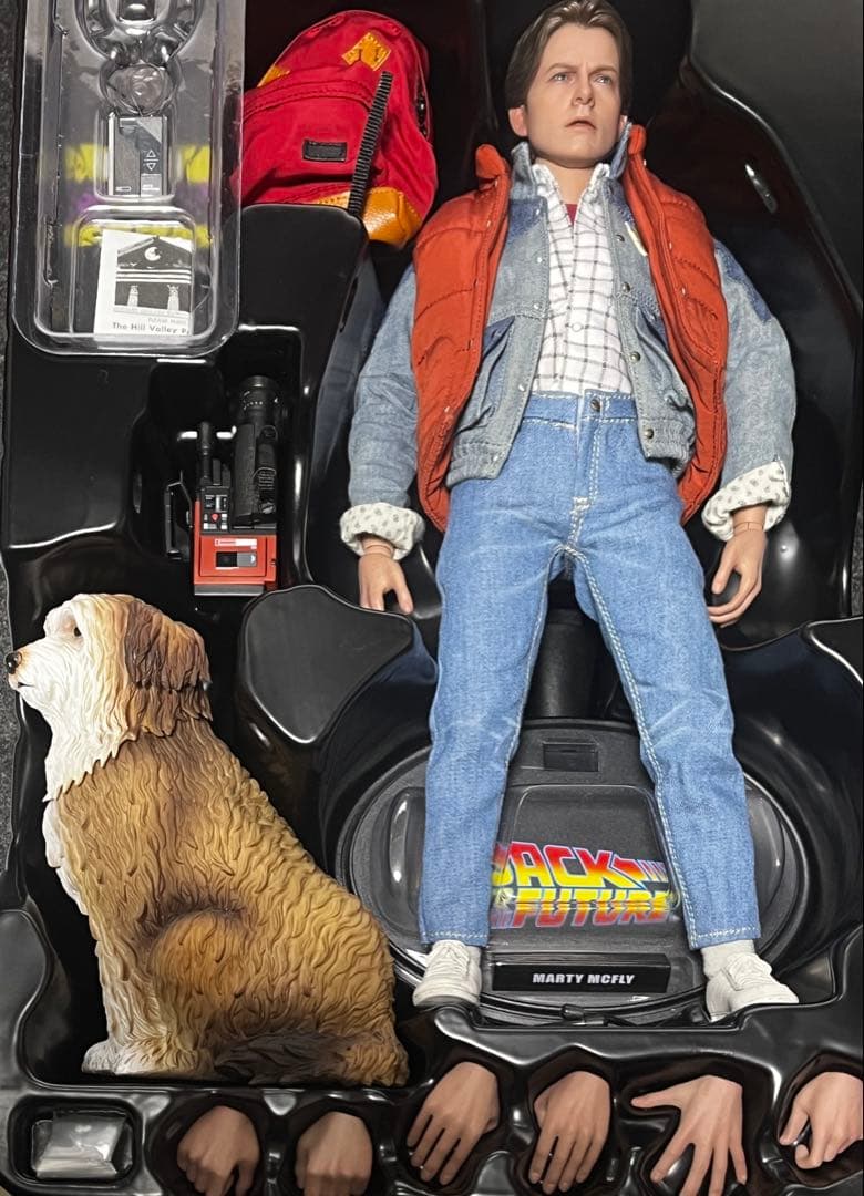 ホットトイズ ホットトイズ バックトゥザフューチャー 二体セット トイサピ限定