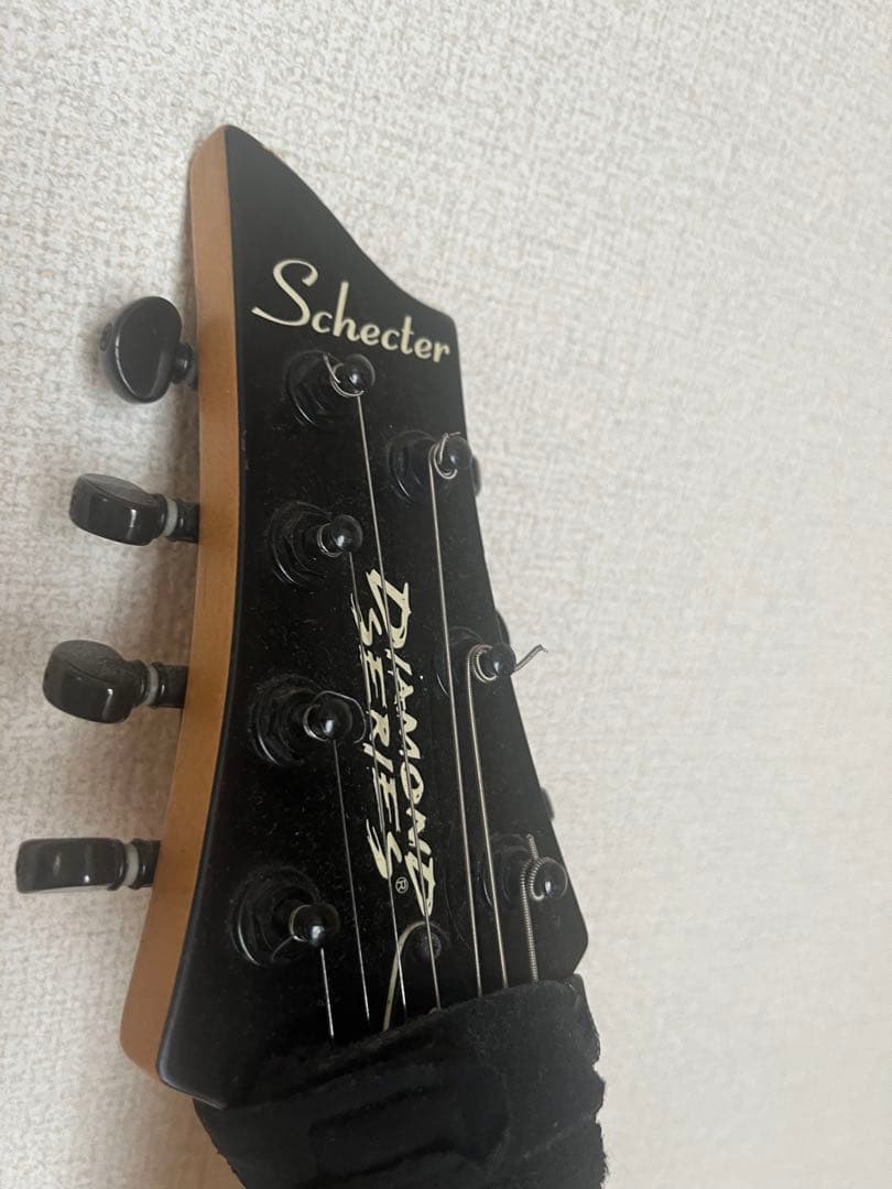 Schetcher ブラック エレキギター　左利き　レフティ