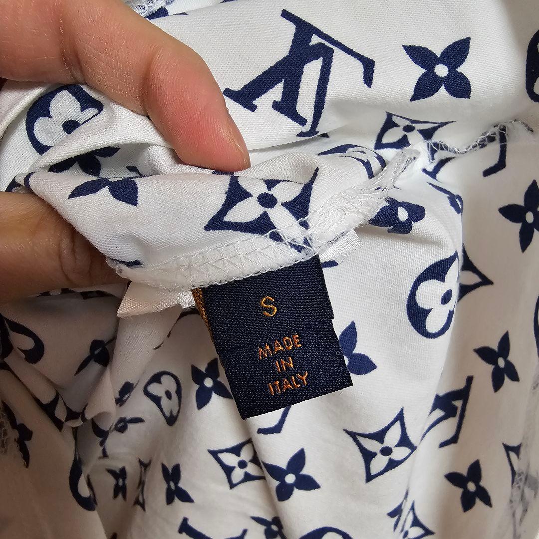 Louis Vuitton モノグラムホワイト Tシャツ Sサイズ