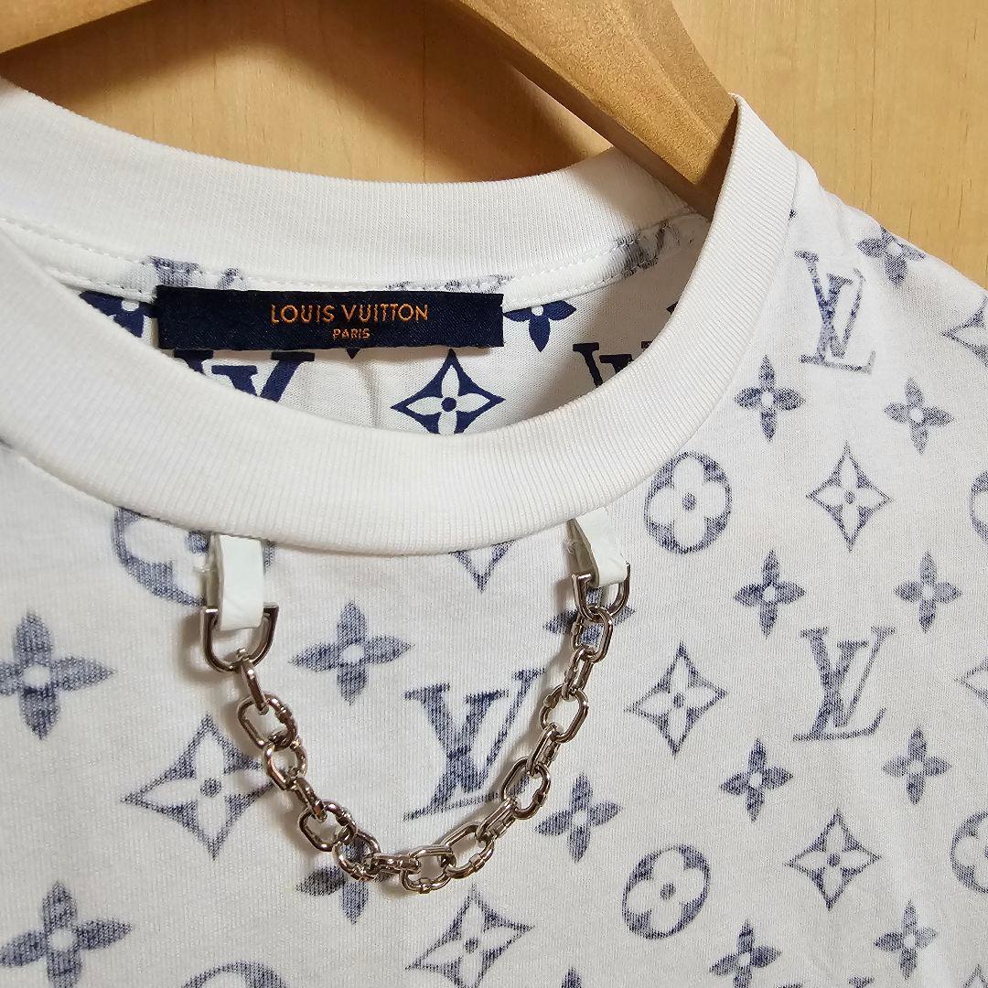 Louis Vuitton モノグラムホワイト Tシャツ Sサイズ