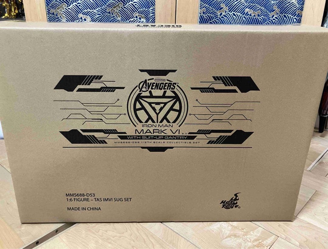 ホットトイズ MMS688D53 アイアンマン・マーク６２.０ パワードスーツ付