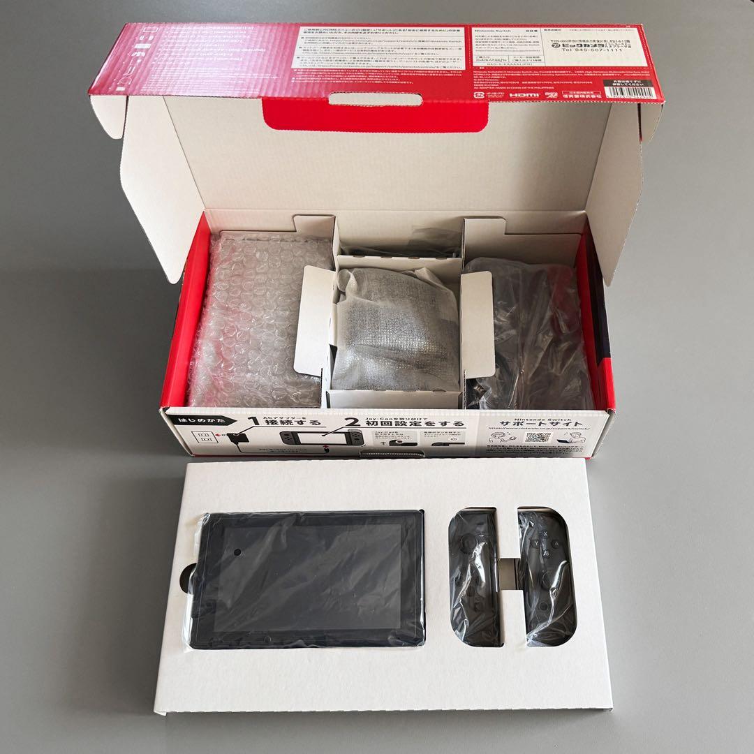 Nintendo Switch(バッテリー強化版) 本体グレー＋ソフト2本