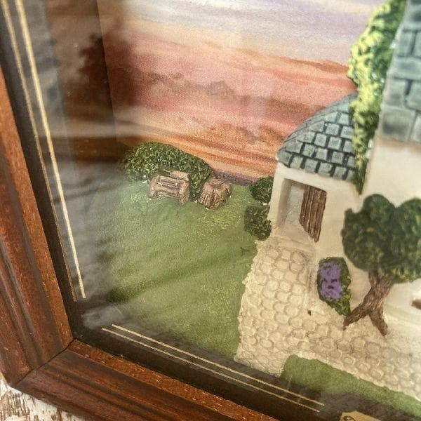 イギリス  ヴィンテージTom Thumb*限定版 ハンドペイント ウォールデコ