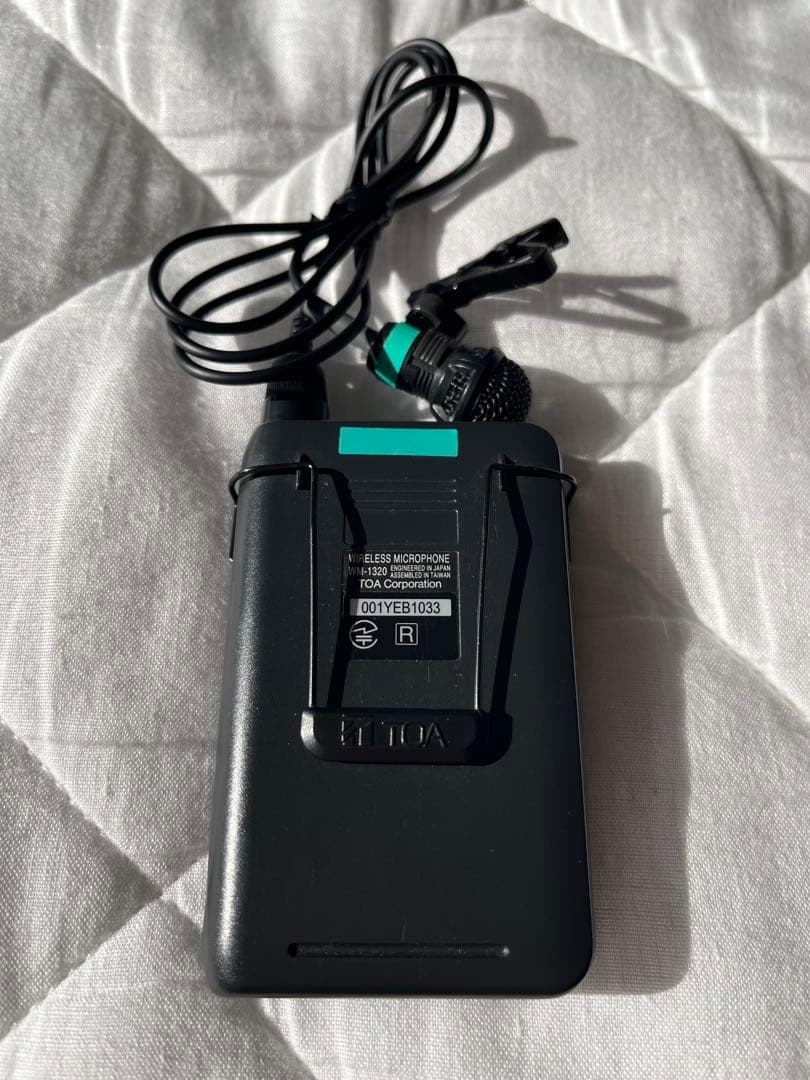 TAO ワイヤレスマイクロホン　タイピン型　ピンマイク