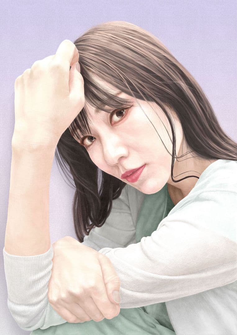 森夏男　作『麗』Sサイズ　B4