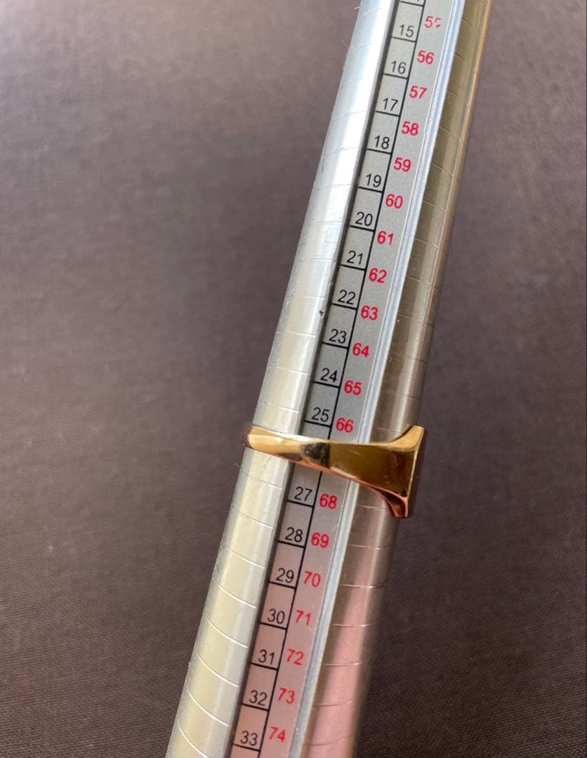 s♡・:*˚　ビンテージ　シグネットリング　9金　9k