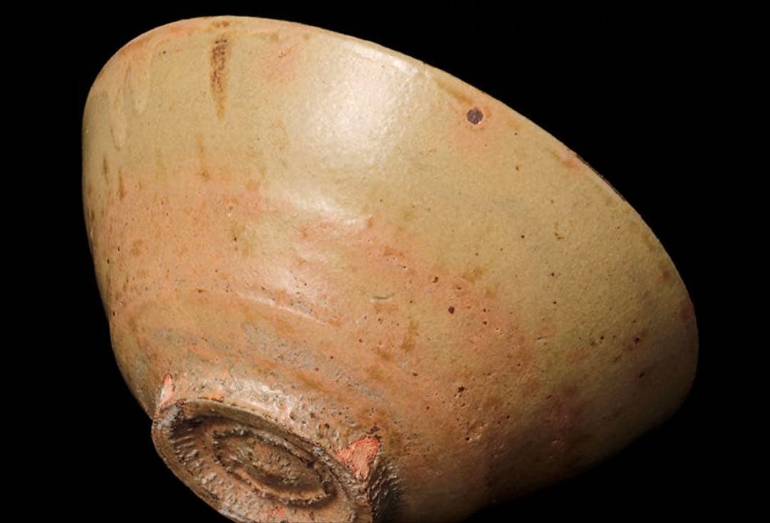 【最高傑作！二重箱 仕覆付】 寺垣外 杉本貞光 蕎麦茶碗 茶道具