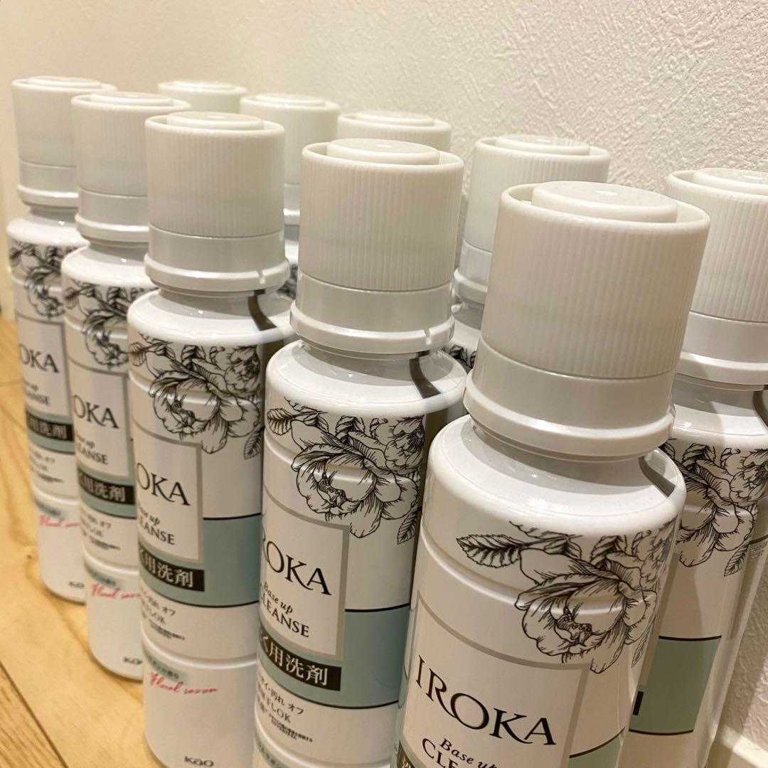 【新品未開封】花王 IROKAベースアップクレンズ 600g×10本 洗濯用洗剤