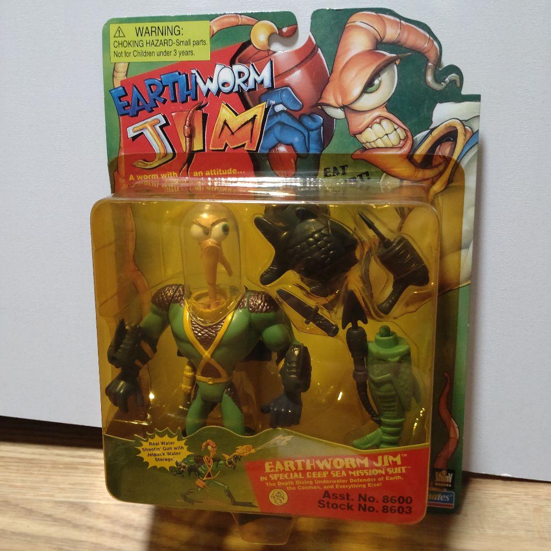 新品未開封アースワームジム4体セット☆コミックアニメ☆SFファンタジー