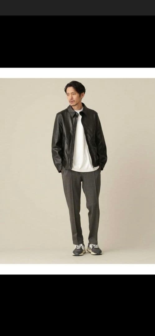 u*1様 NANO universe LB.03 ワンダーライトシープリブブルゾ