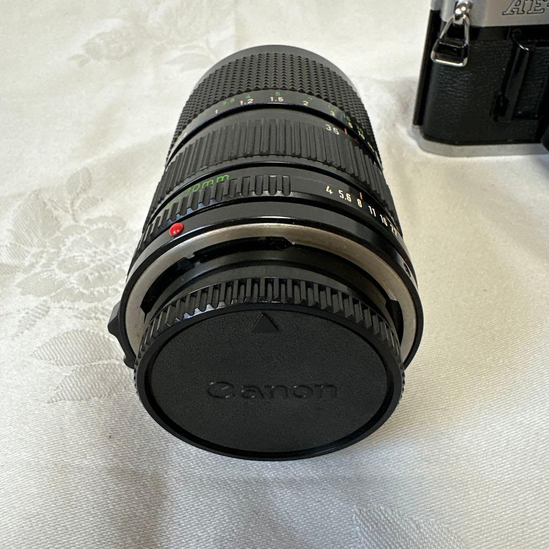 Canon AE-1 フィルムカメラ レンズ2本付き