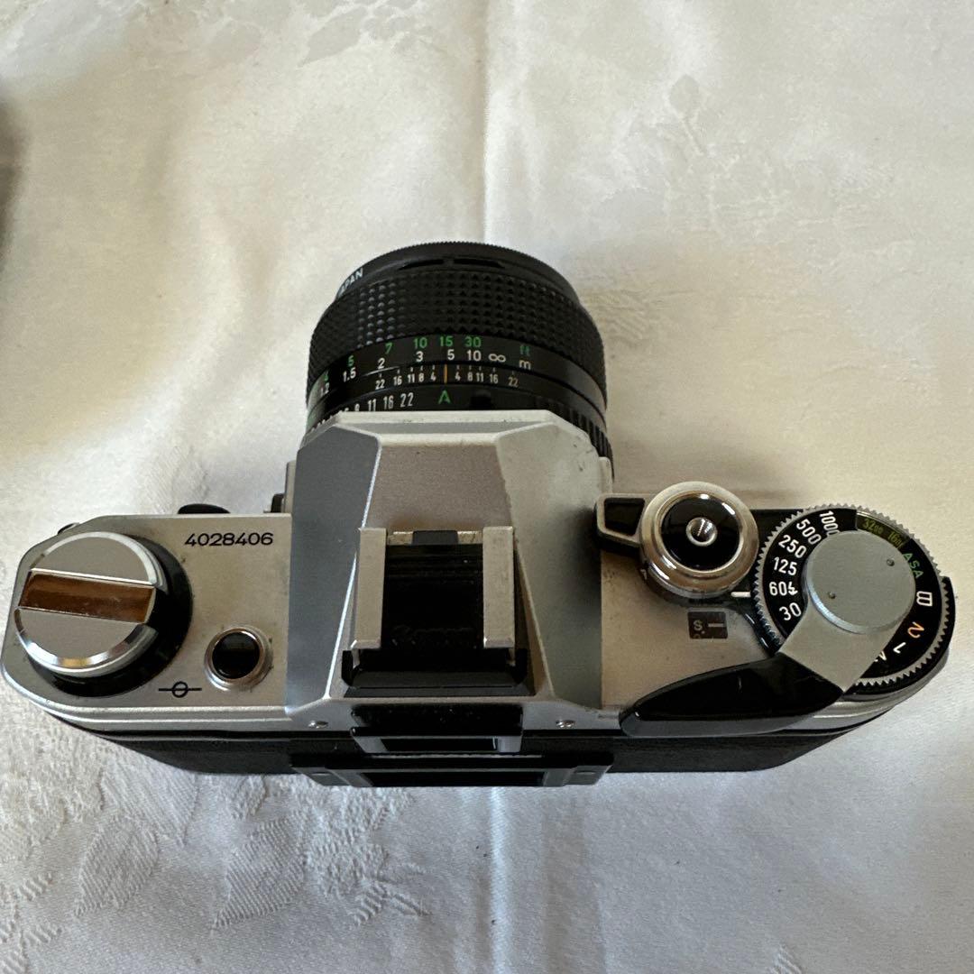 Canon AE-1 フィルムカメラ レンズ2本付き