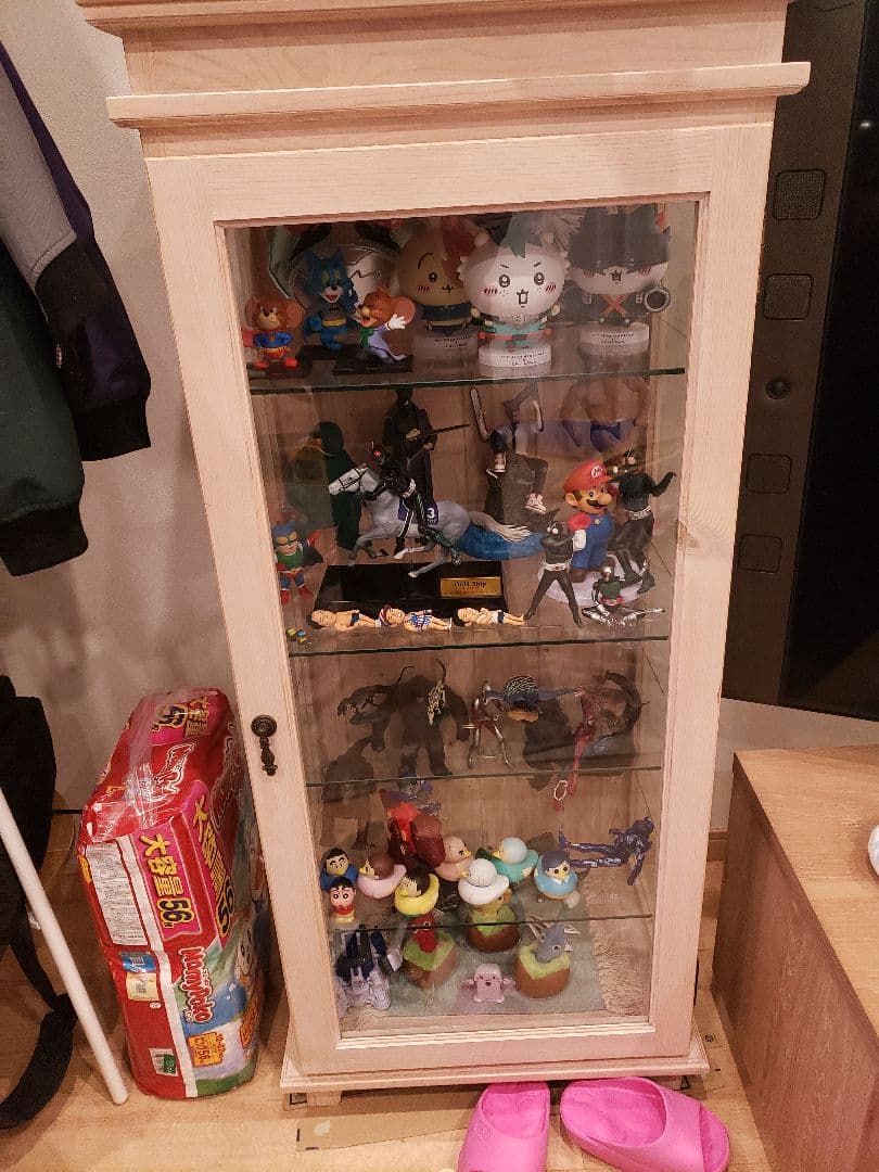 今日限定値下げ→20000円へ明日値上げ　コレクションケース　ガラス棚