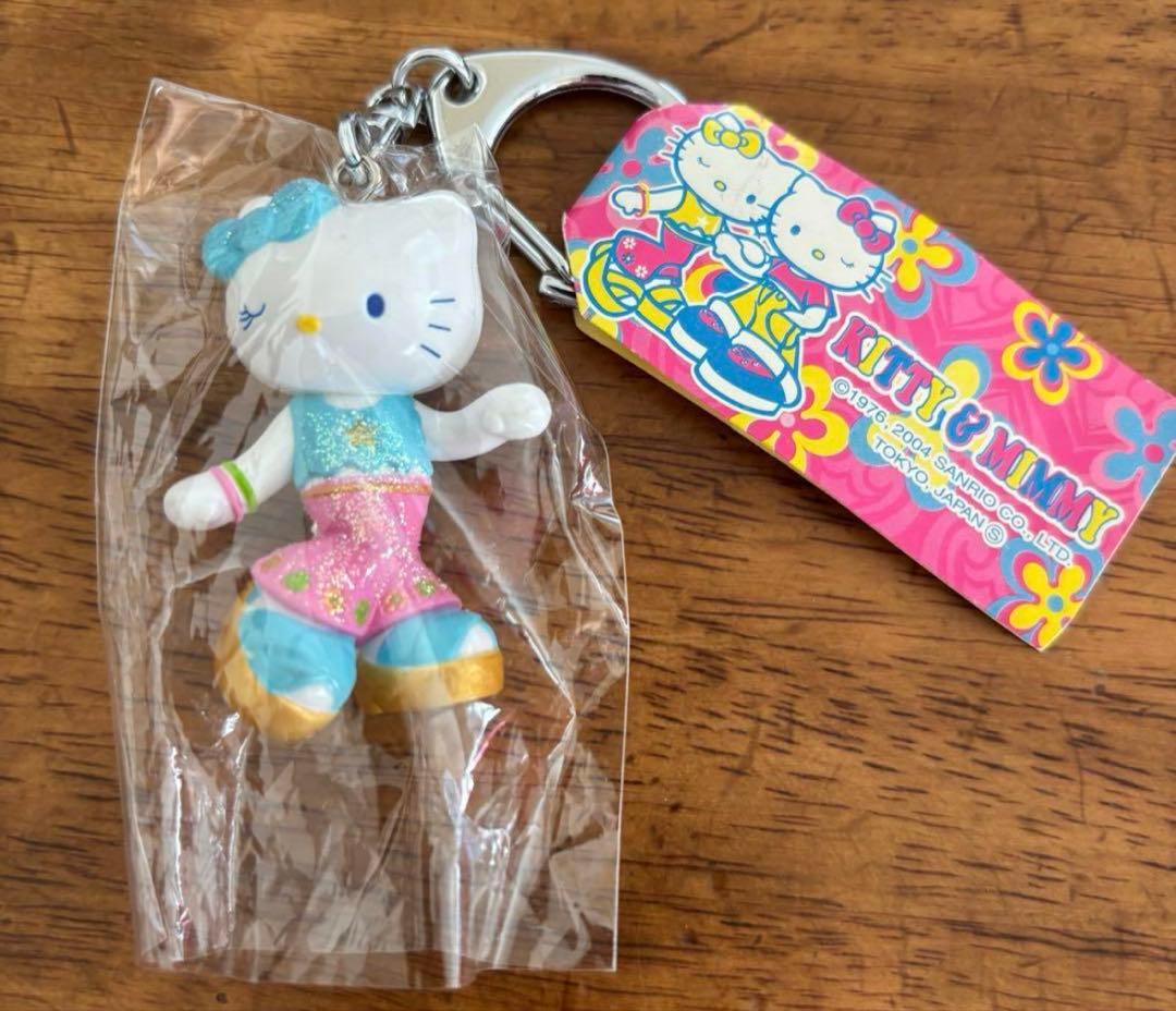 KITTY&MIMMY ミミィ足長ミミィご当地キーホルダー 未使用　2004年