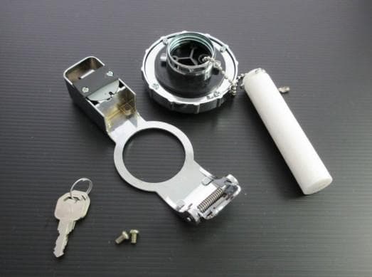 新品 CB400N CB750F CBX1000 ゲージ付 タンクキャップ 白