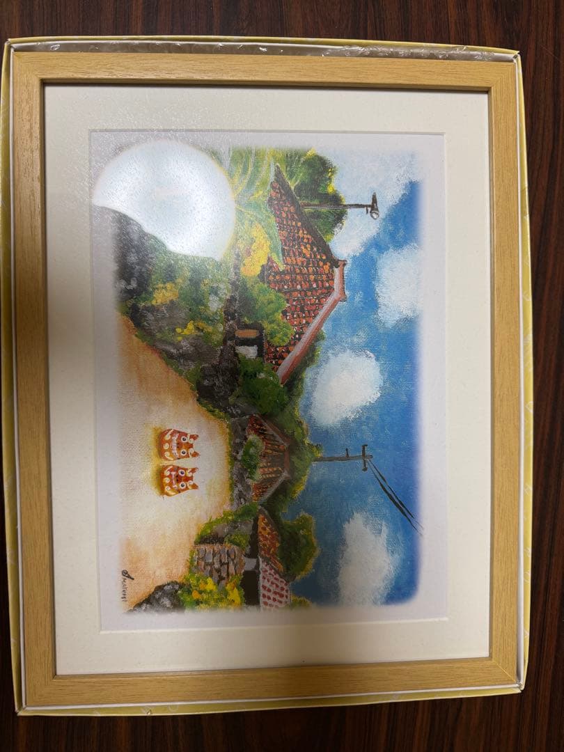 沖縄土産　シーサー　絵　ビジューボックス