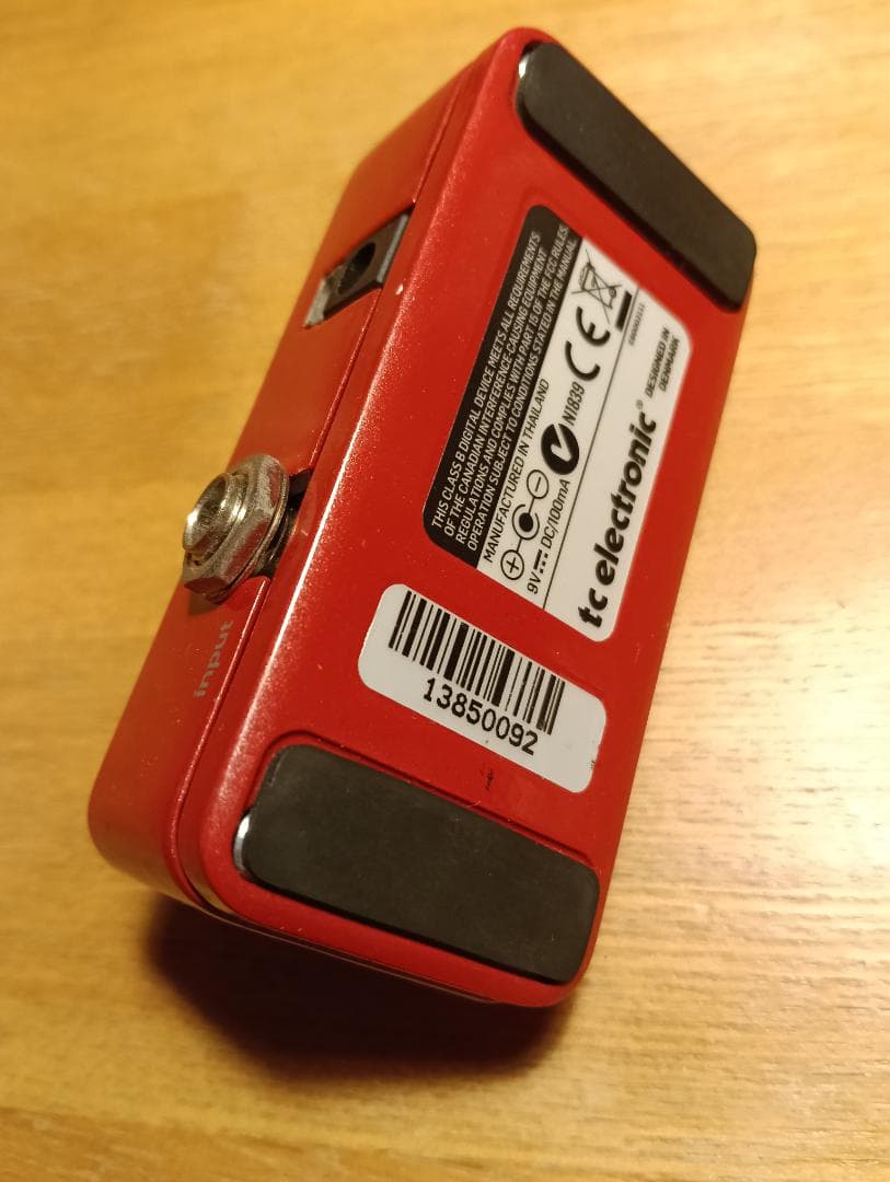 ギター tc electronic HALL OF FAME MINI