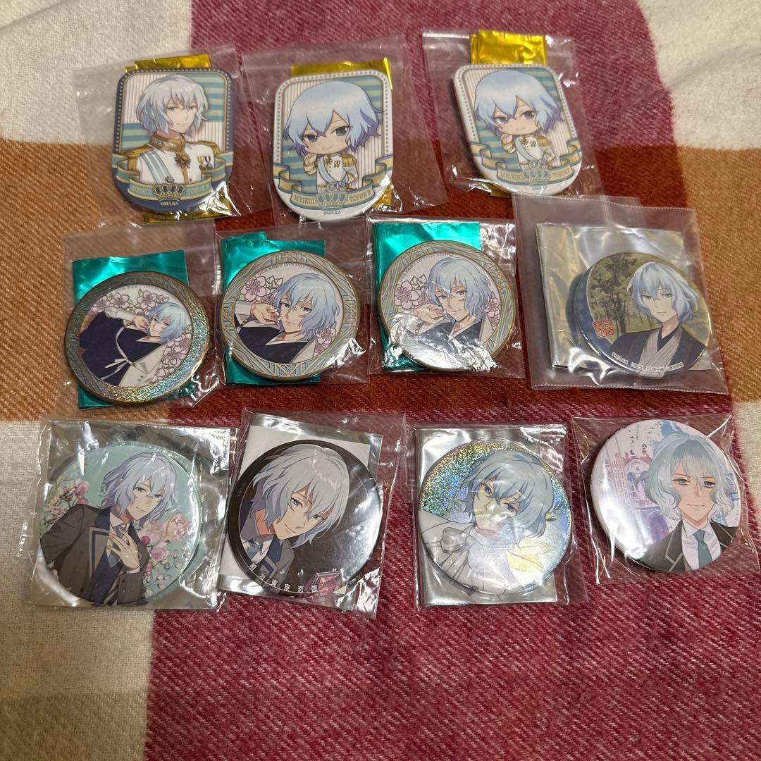 明治東亰恋伽　めいこい　岩崎桃介　缶バッジ　まとめ売り
