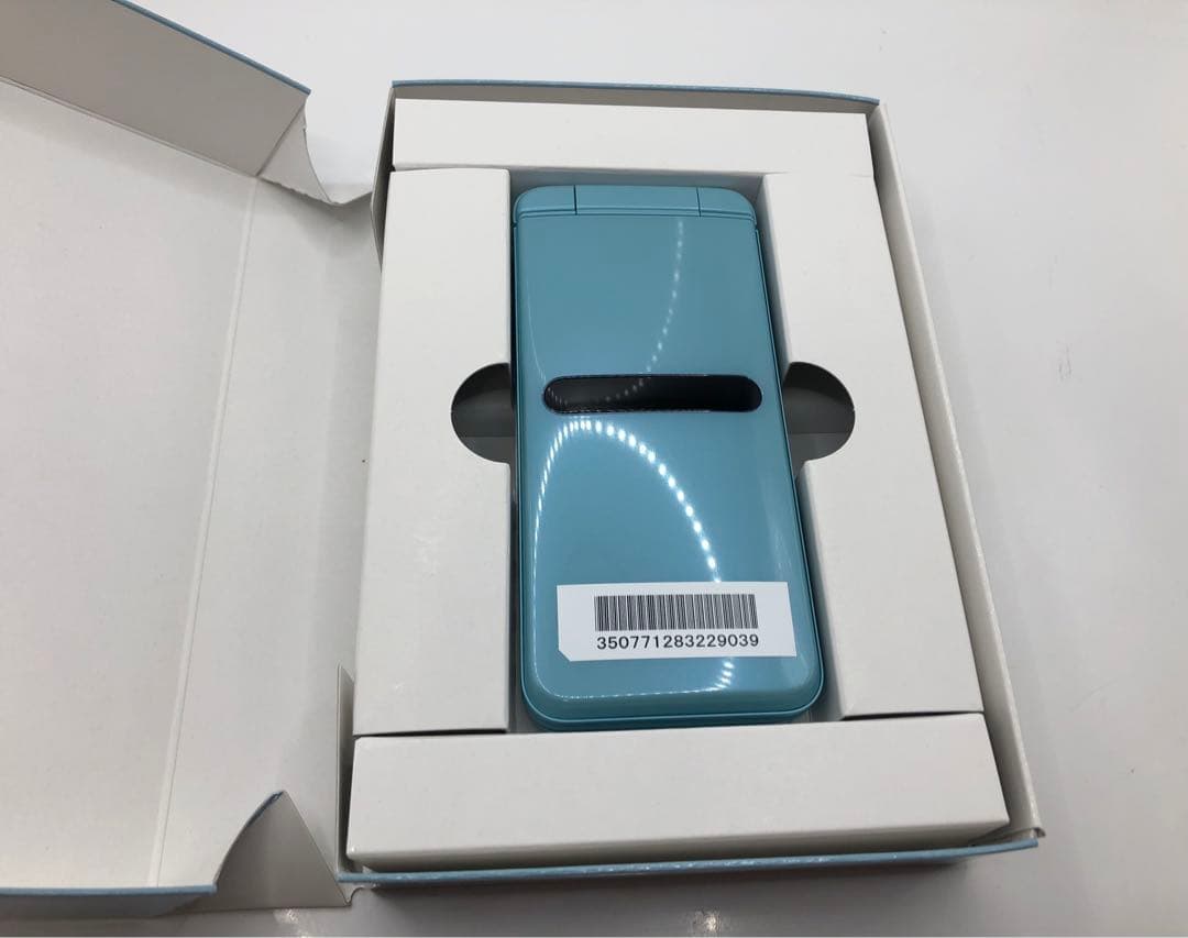 au　GRATINA KYF42 　ライトブルー　4G ガラケー　☆未使用☆