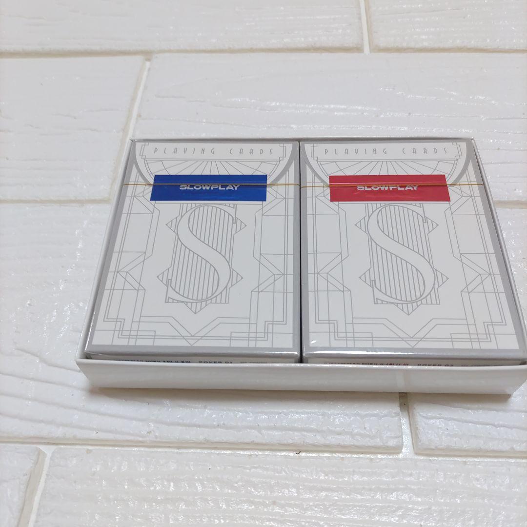 トランプ プラスチック100% ２デッキ トランプゲーム 手品 娯楽