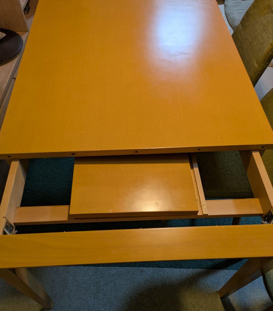 送料込！☆IDC大塚家具☆モンド☆伸長式ダイニングテーブル 幅120↔156