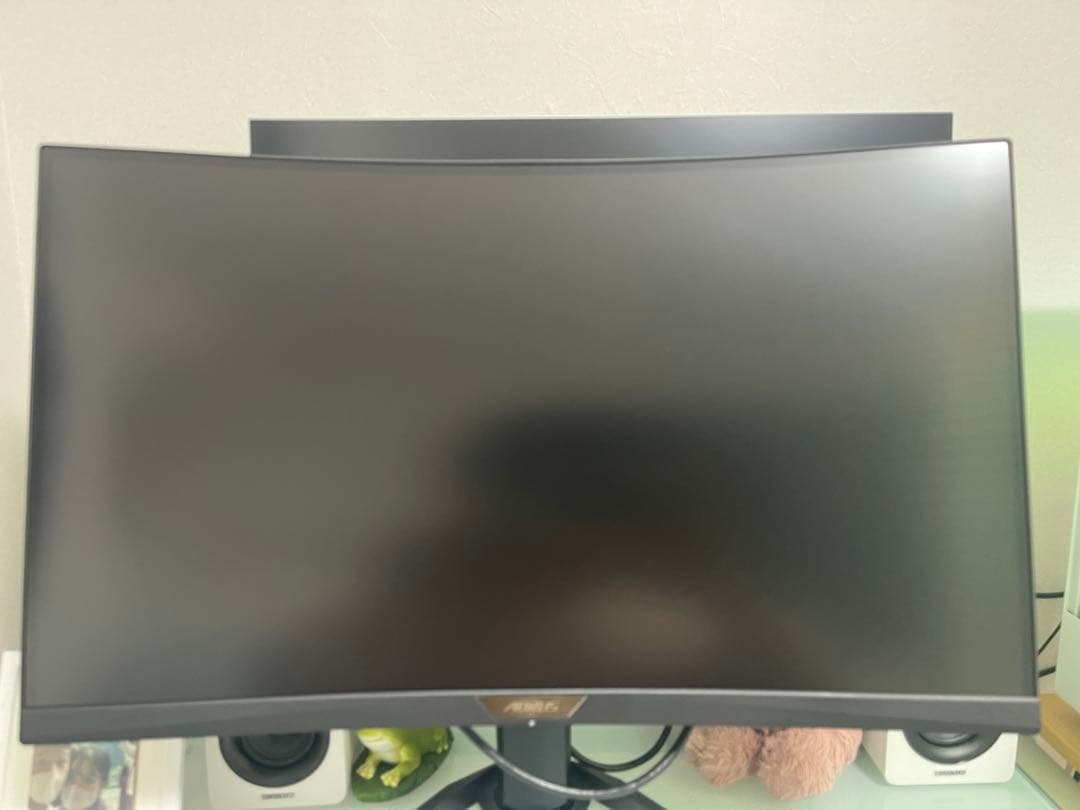 AORUS GIGABYTE CV27Q WQHD ゲーミングモニター